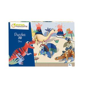Puzzle Dino 3D - 4 Años y más